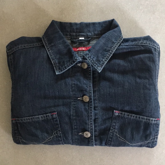 HIS Jackets & Blazers - H.I.S Denim jacket dark wash